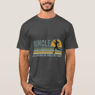 Runcle Funny Running Uncle Meme Fast Runner Man T-Shirt
