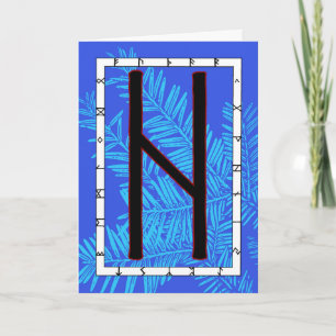 Rune Hagalaz – Transformation  Card