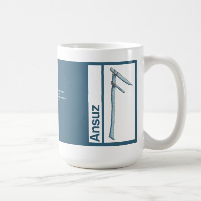 Rune Mug :: Ansuz (Right)