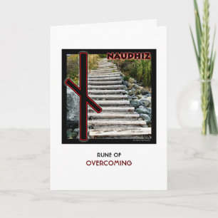 Rune Naudhiz – Overcoming - Challenge Steps Card