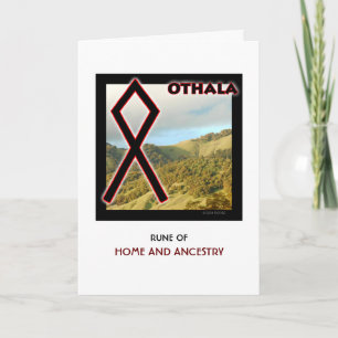 Rune Othala - Home & Ancestry - Midgard Card