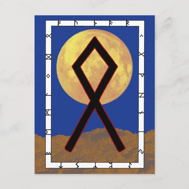 Rune Othala – Home Postcard (Front)