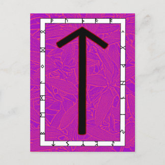 Rune Tiwaz - Victory! Postcard