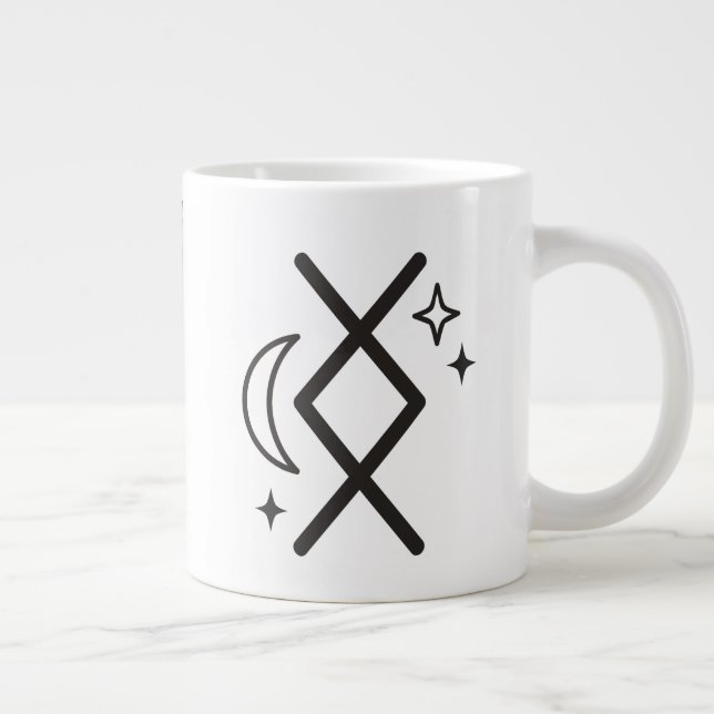 *~*RUNE VIKING Nordic AP87  Large Coffee Mug (Right)