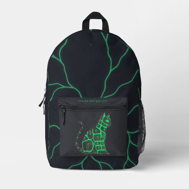 Runebound Guardian Printed Backpack (Front)