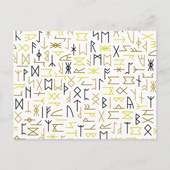 Runes Postcard (Front)