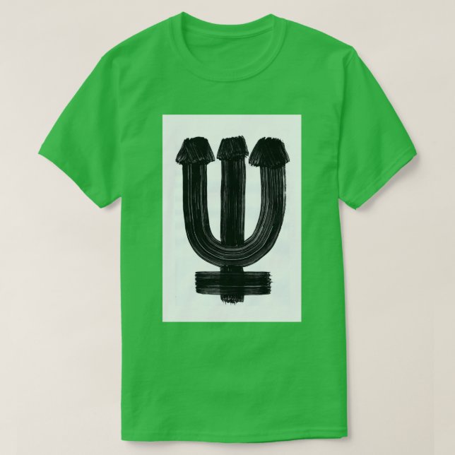 Runes Symbols Solar System 0010 Neptune T-Shirt (Design Front)