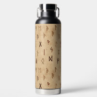 Runes Water Bottle