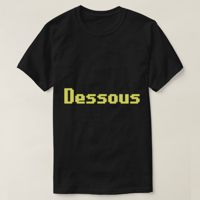 Runescape  Old School  Dessous   T-Shirt (Design Front)