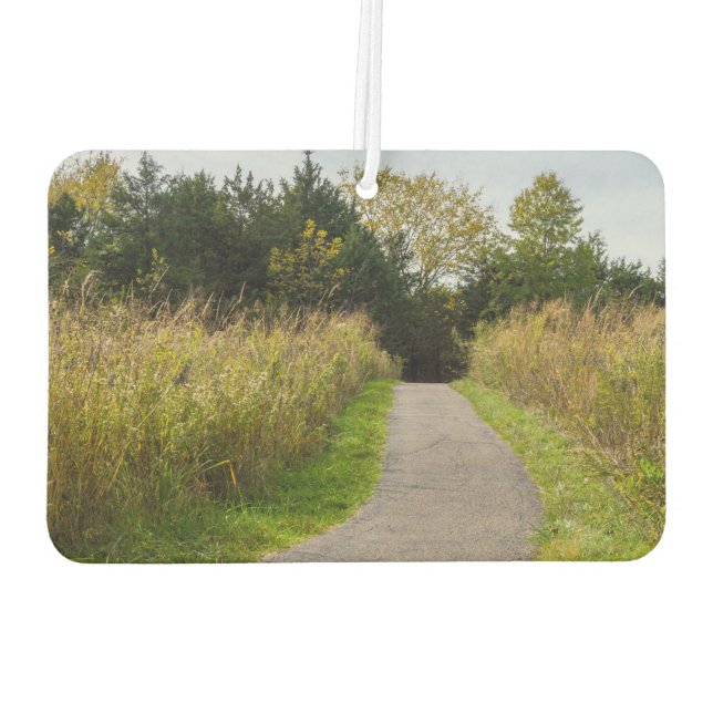 Runge Walkway Car Air Freshener (Back)