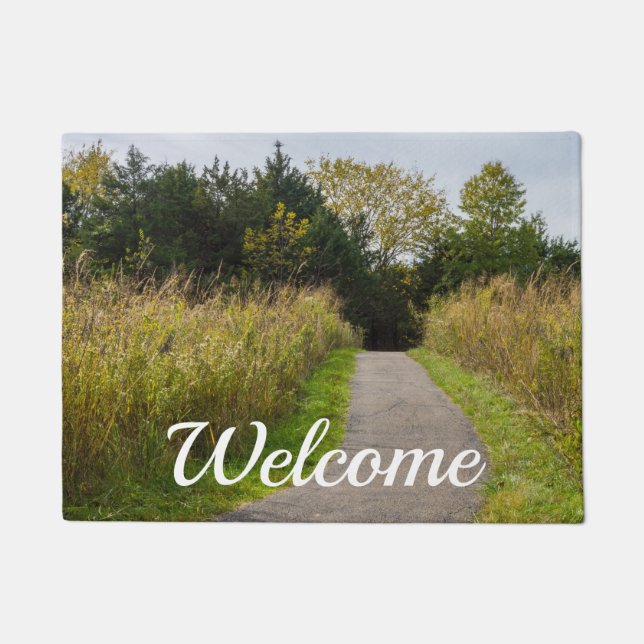 Runge Walkway Welcome Doormat (Front)