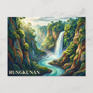 Rungkunan National Park Philippines Postcard
