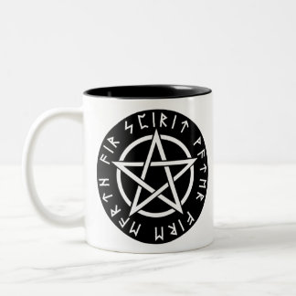 Runic Pentacle Coffee Cup