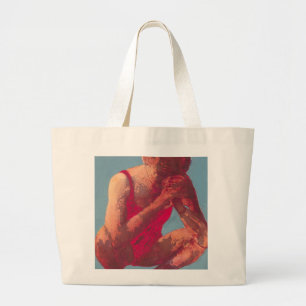 Runner 2011 large tote bag