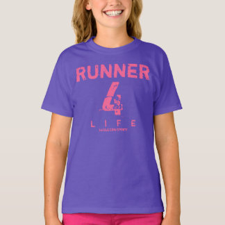 Runner 4 Life - Pink T-Shirt
