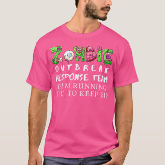 Runner Athletes Zombie Lovers Running T-Shirt