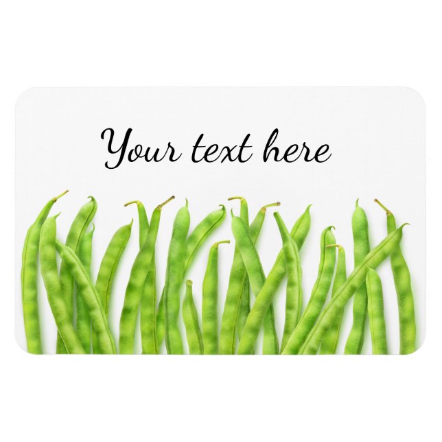 Runner beans magnet (Horizontal)