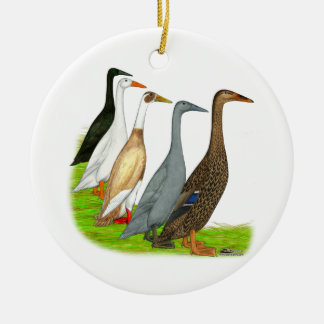 Runner Duck Assortment Ceramic Tree Decoration