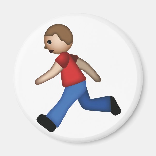 Runner Emoji Magnet (Front)