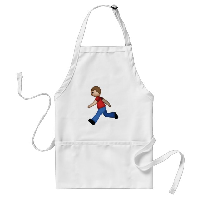 Runner Emoji Standard Apron (Front)