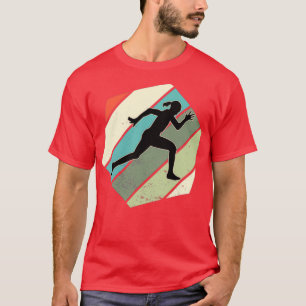 Runner endurance athlete vintage jogging T-Shirt