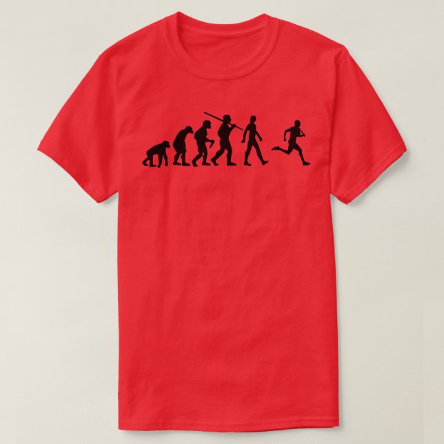 Runner Evolution Jogging T-Shirt (Design Front)