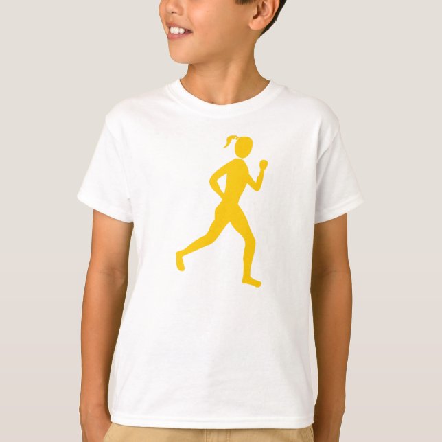 Runner (Female) - Amber T-Shirt (Front)