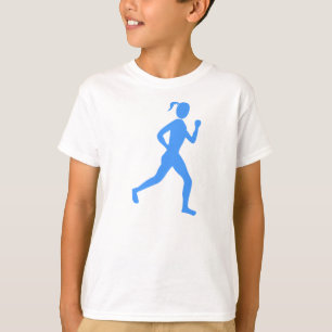 Runner (Female) - Baby Blue T-Shirt