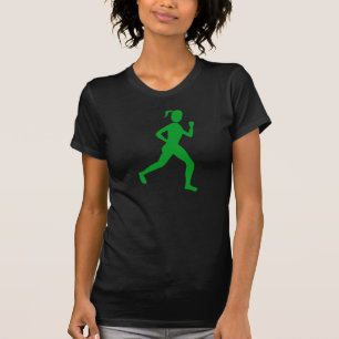 Runner (Female) - Grass Green T-Shirt