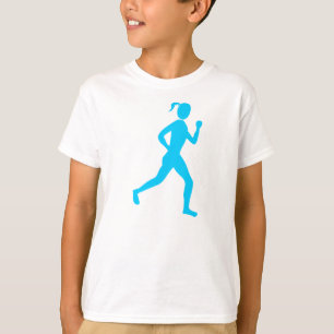 Runner (Female) - Sky Blue T-Shirt