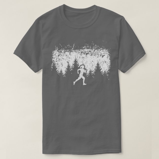 Runner in Forest T-Shirt (Design Front)