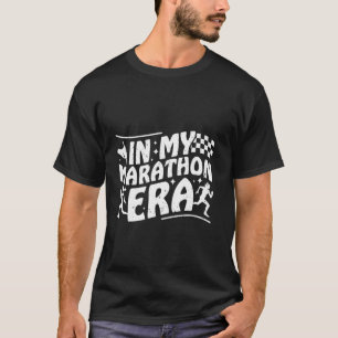 Runner IN MY MARATHON ERA Running Funny Women T-Shirt