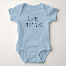 Runner In Training Baby One-Piece