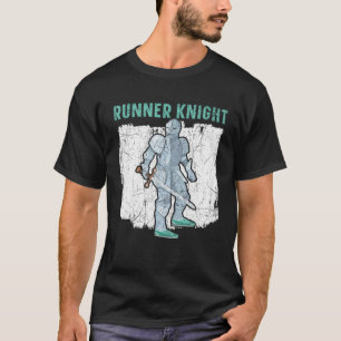 Runner Knight Mediaeval Knighthood Warrior T-Shirt