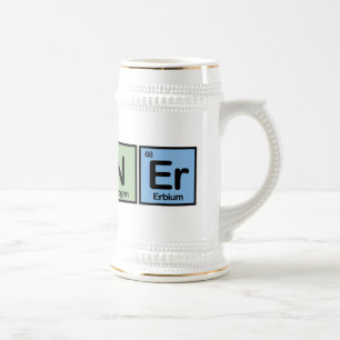 Runner made of Elements Beer Stein