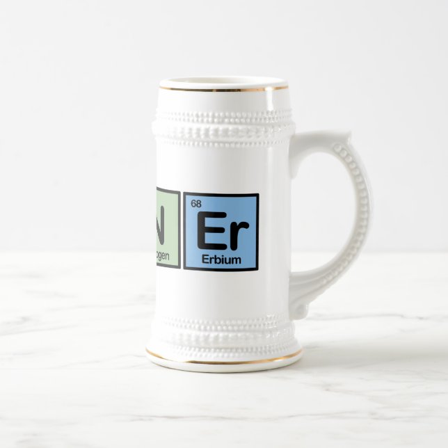 Runner made of Elements Beer Stein (Right)