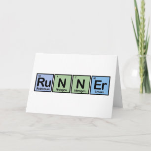Runner made of Elements Card