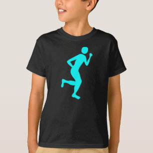 Runner (Male) - Cyan T-Shirt