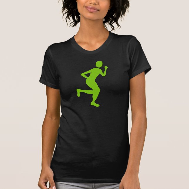 Runner (Male) - Martian Green T-Shirt (Front)