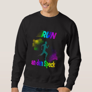 Runner Ran To The Bacon For Joggers Jogging Runnin Sweatshirt