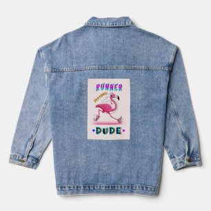Runner Rhythmic Dude Denim Jacket