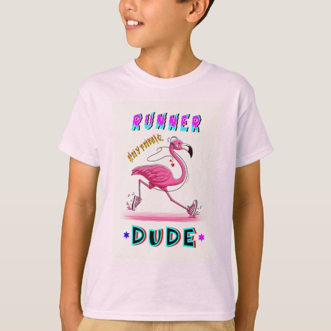 Runner Rhythmic Dude T-Shirt (Front)