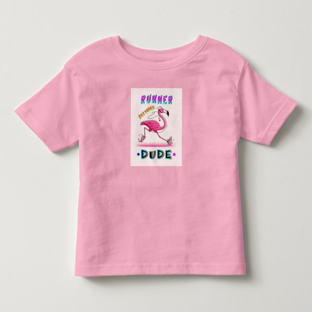 Runner Rhythmic Dude Toddler T-Shirt (Front)