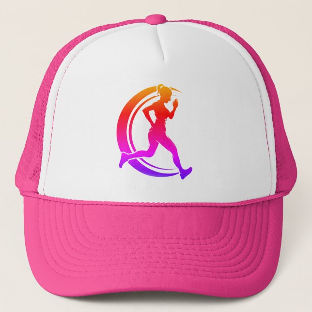 Runner Trucker Hat (Front)