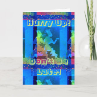 Runners Birthday Greeting Card