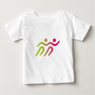 Runners cool illustration baby T-Shirt