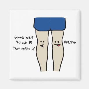 Runners Knees Magnet