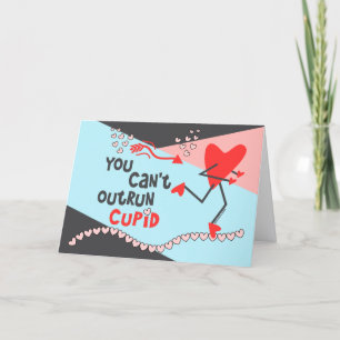 Runner's Valentine - You Can't Outrun Cupid Card