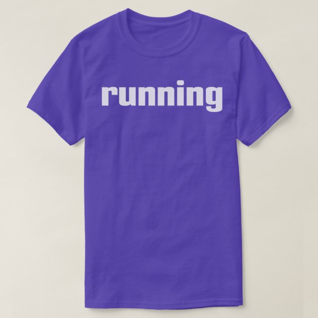 Running 8 T-Shirt (Design Front)