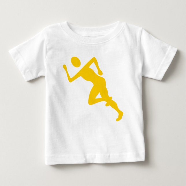 Running - Amber Baby T-Shirt (Front)